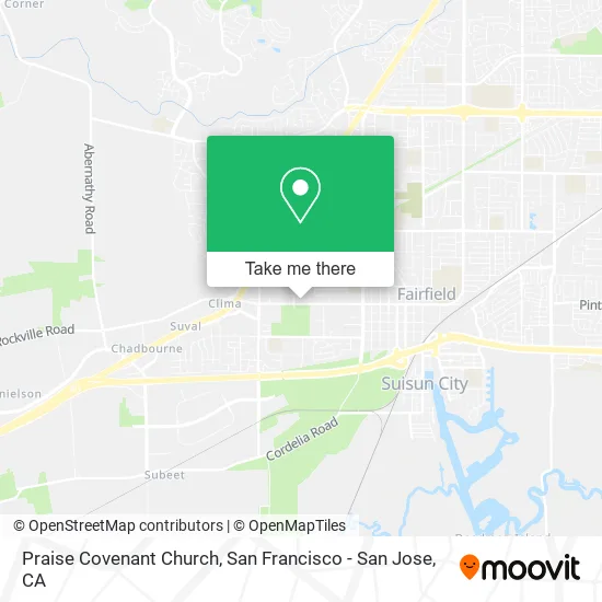 Praise Covenant Church map
