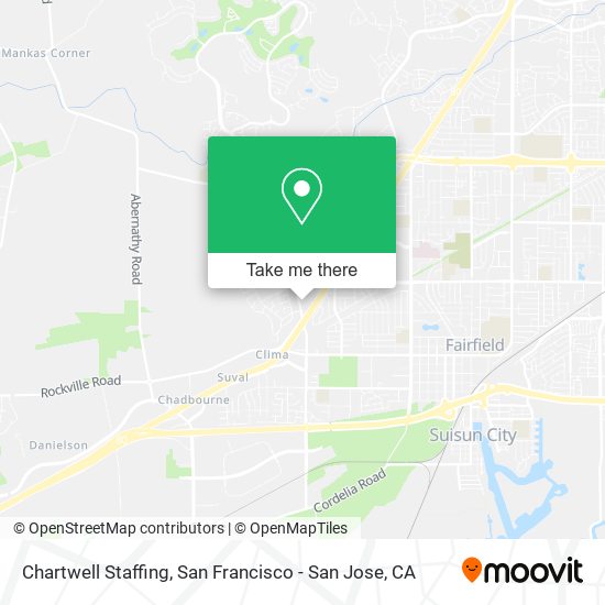 Chartwell Staffing map