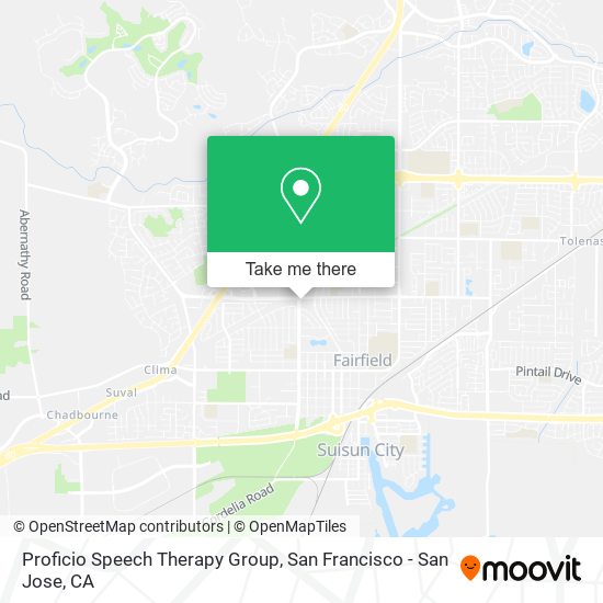 Mapa de Proficio Speech Therapy Group