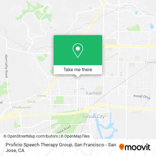 Proficio Speech Therapy Group map