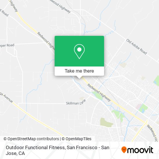 Outdoor Functional Fitness map