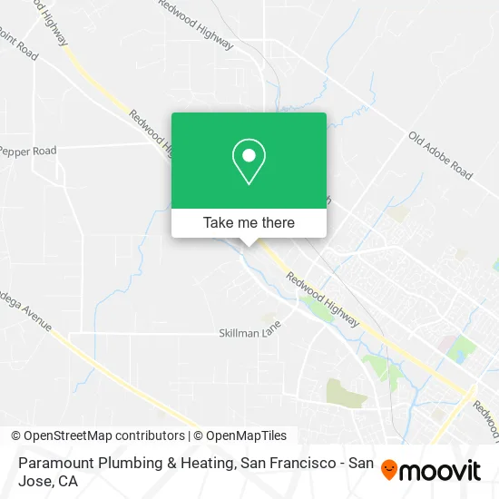 Paramount Plumbing & Heating map