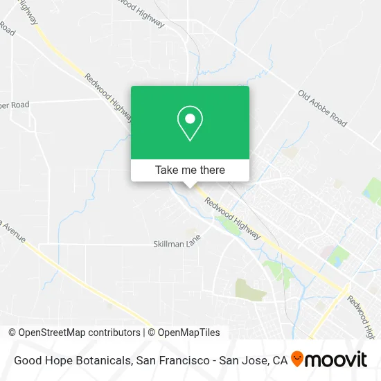 Good Hope Botanicals map