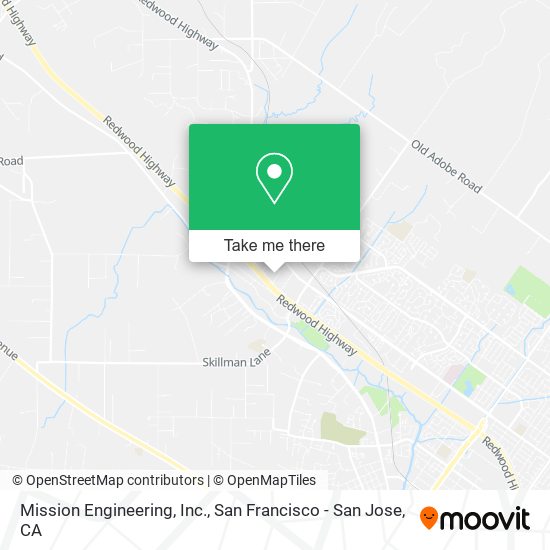 Mission Engineering, Inc. map