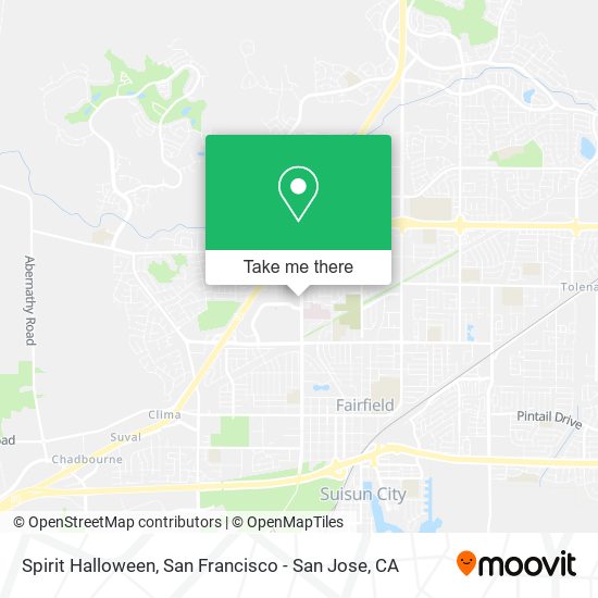 Spirit Halloween map