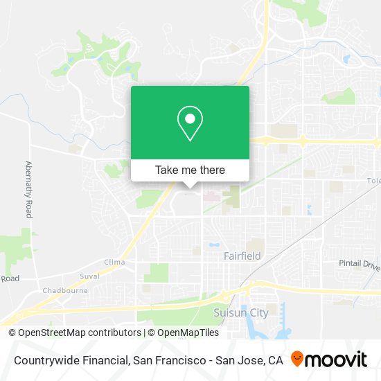 Countrywide Financial map