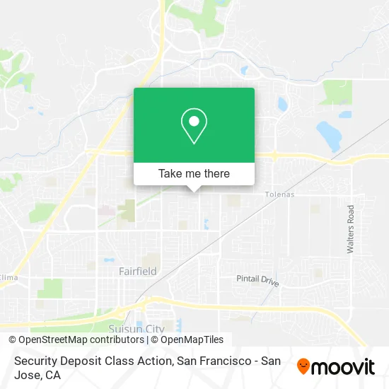 Security Deposit Class Action map