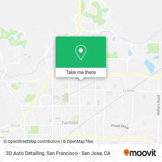 Mapa de 3D Auto Detailing