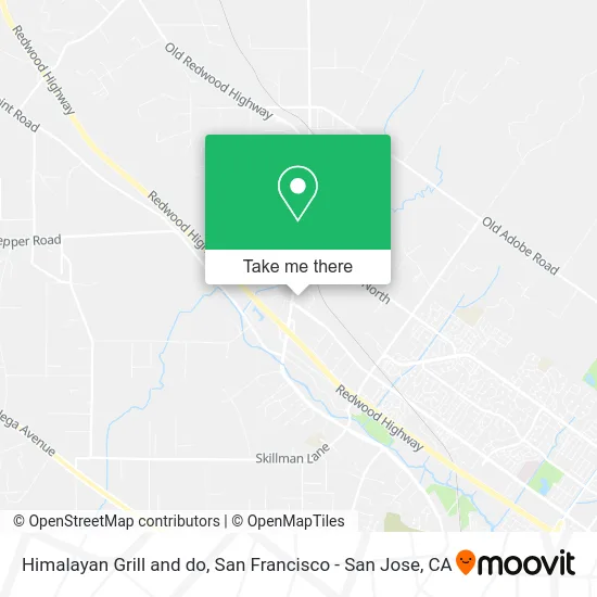 Himalayan Grill and do map