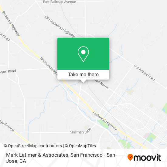 Mark Latimer & Associates map