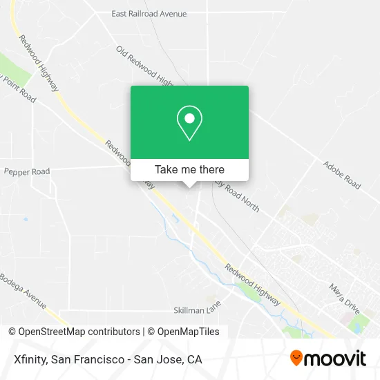 Xfinity map