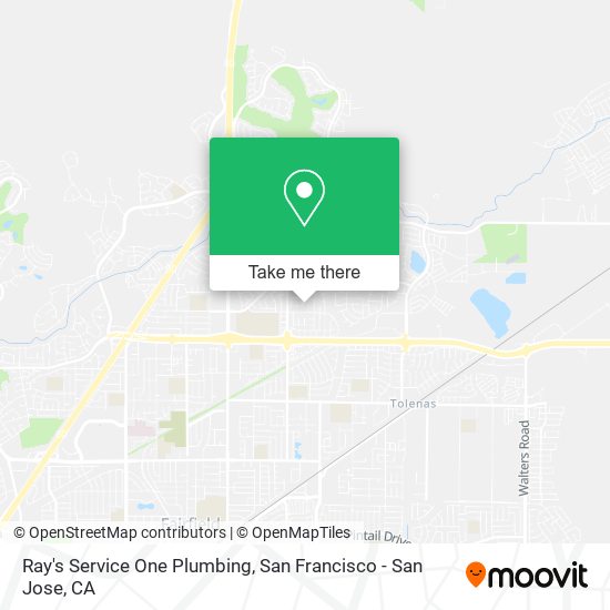 Ray's Service One Plumbing map