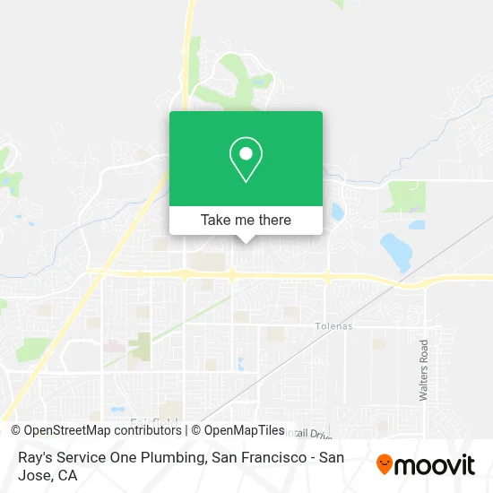 Ray's Service One Plumbing map