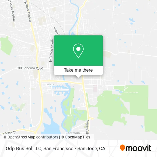 Mapa de Odp Bus Sol LLC