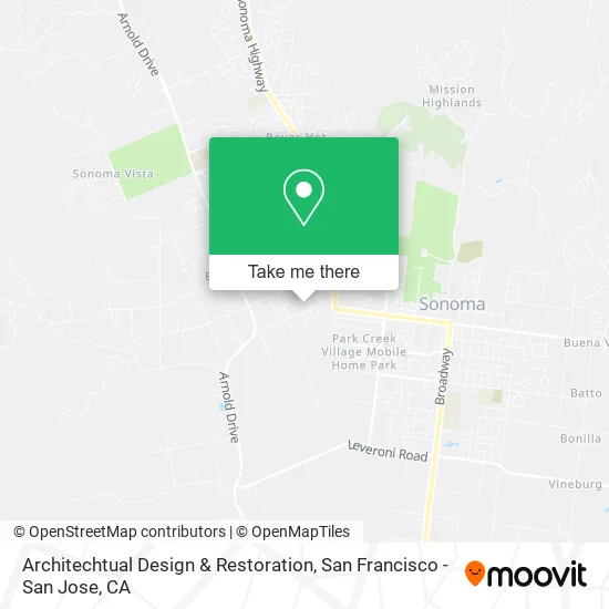 Architechtual Design & Restoration map