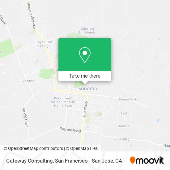 Mapa de Gateway Consulting