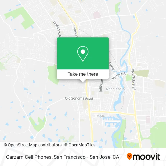 Carzam Cell Phones map