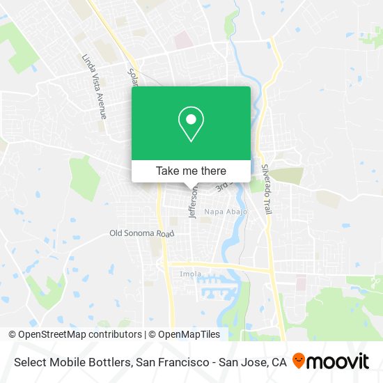 Mapa de Select Mobile Bottlers