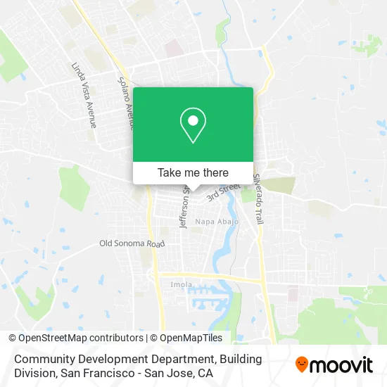 Mapa de Community Development Department, Building Division