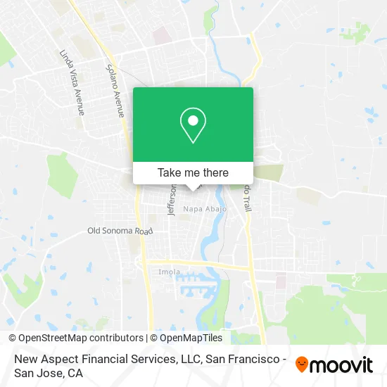 New Aspect Financial Services, LLC map
