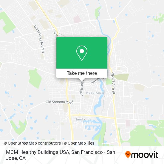 Mapa de MCM Healthy Buildings USA