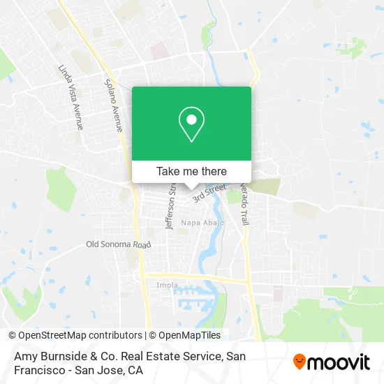 Mapa de Amy Burnside & Co. Real Estate Service