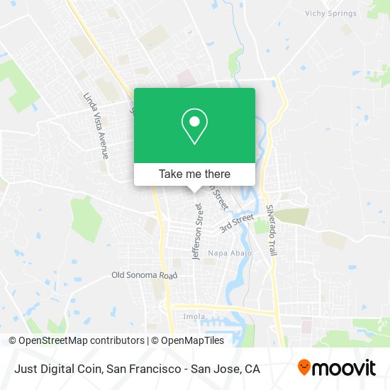 Just Digital Coin map