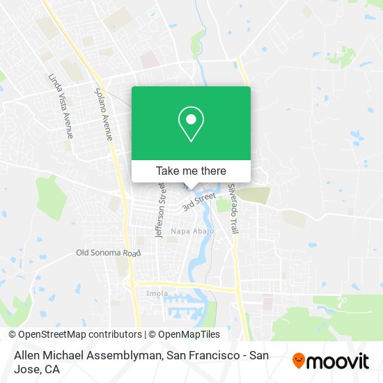 Mapa de Allen Michael Assemblyman