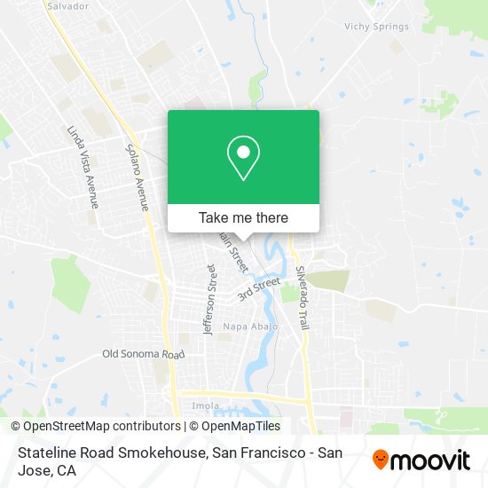 Mapa de Stateline Road Smokehouse