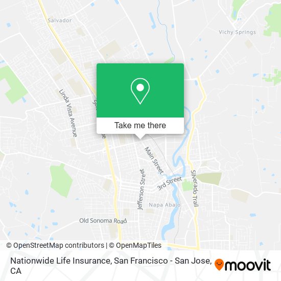 Nationwide Life Insurance map