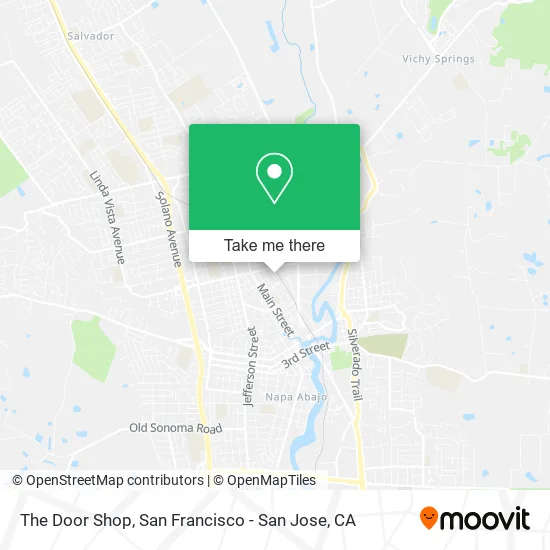 The Door Shop map