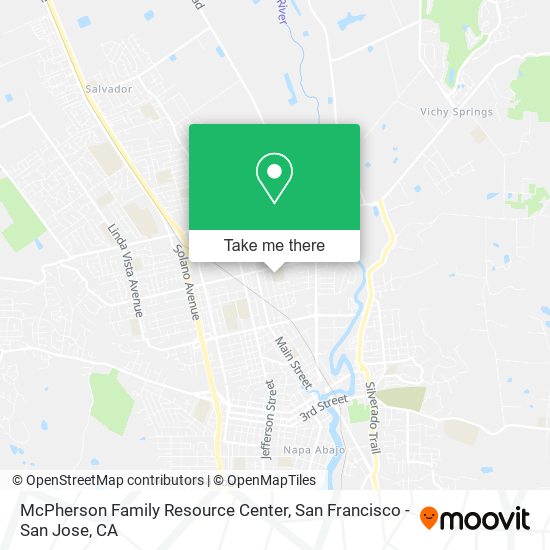 McPherson Family Resource Center map