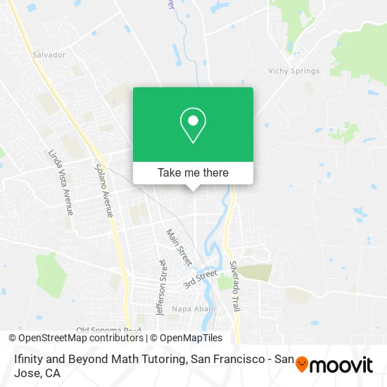 Ifinity and Beyond Math Tutoring map