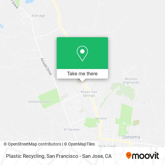 Plastic Recycling map