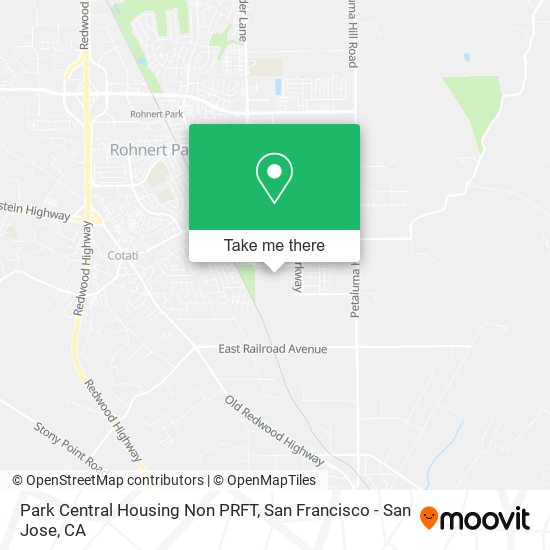 Mapa de Park Central Housing Non PRFT