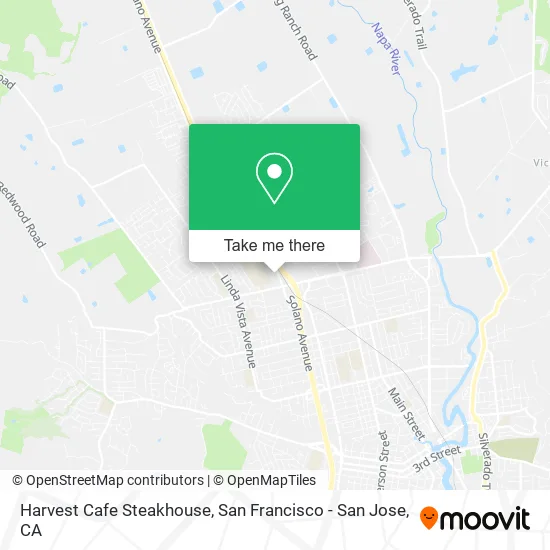 Harvest Cafe Steakhouse map