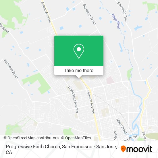 Progressive Faith Church map