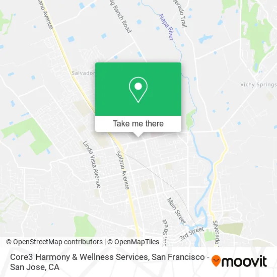 Core3 Harmony & Wellness Services map