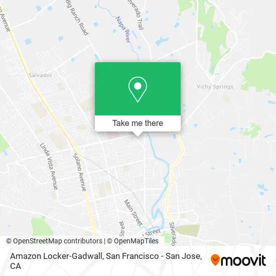 Amazon Locker-Gadwall map