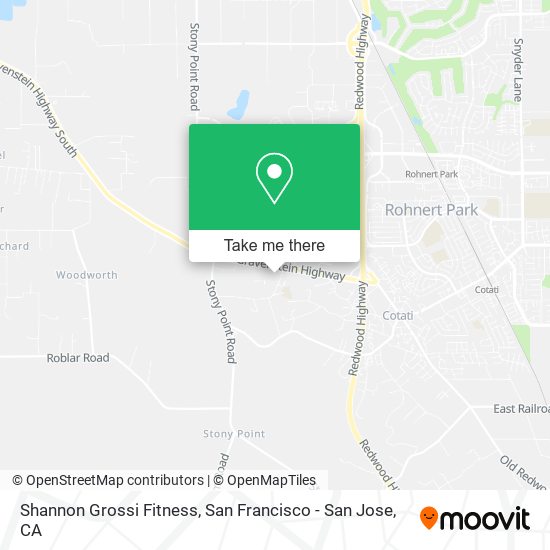 Shannon Grossi Fitness map