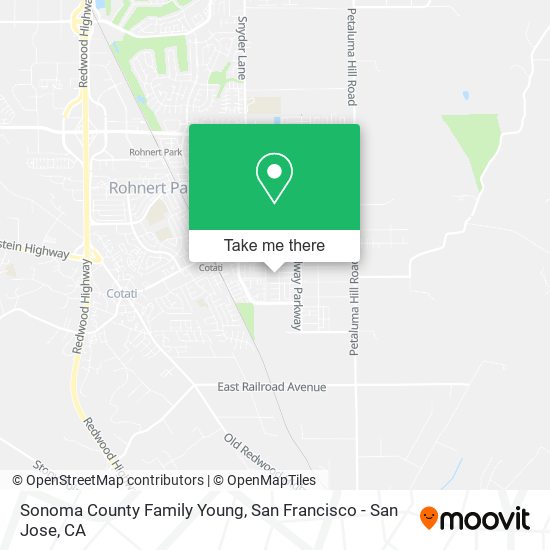 Mapa de Sonoma County Family Young