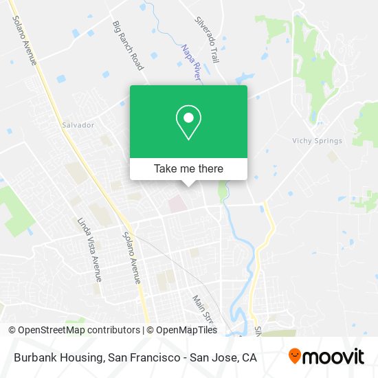 Mapa de Burbank Housing