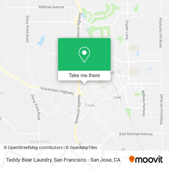 Teddy Bear Laundry map