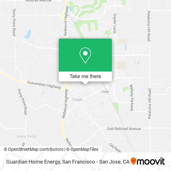 Guardian Home Energy map