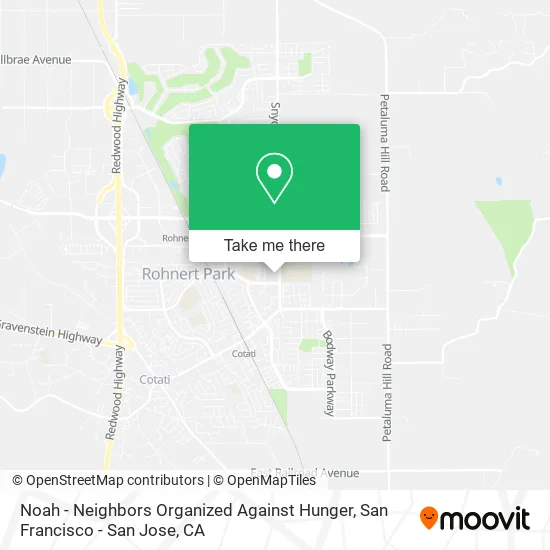 Noah - Neighbors Organized Against Hunger map