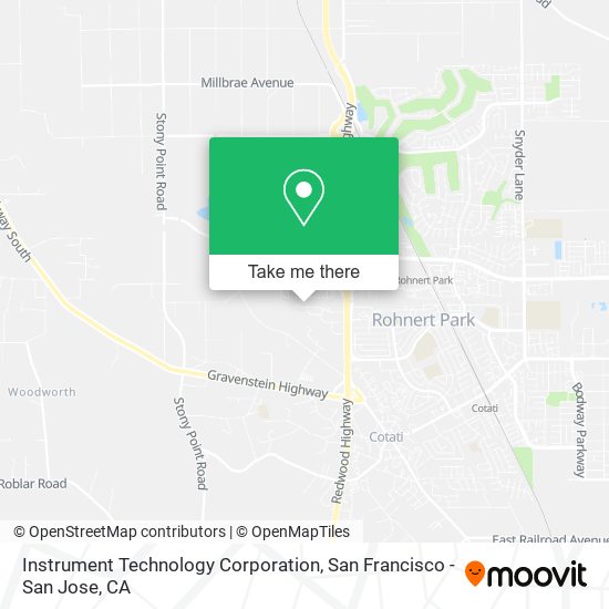 Instrument Technology Corporation map