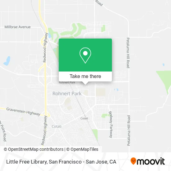 Little Free Library map