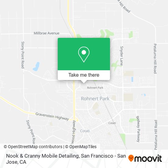 Mapa de Nook & Cranny Mobile Detailing