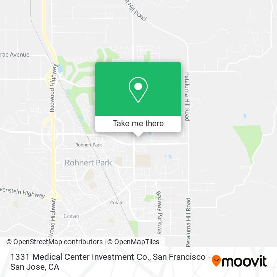 1331 Medical Center Investment Co. map