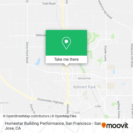 Homestar Building Performance map